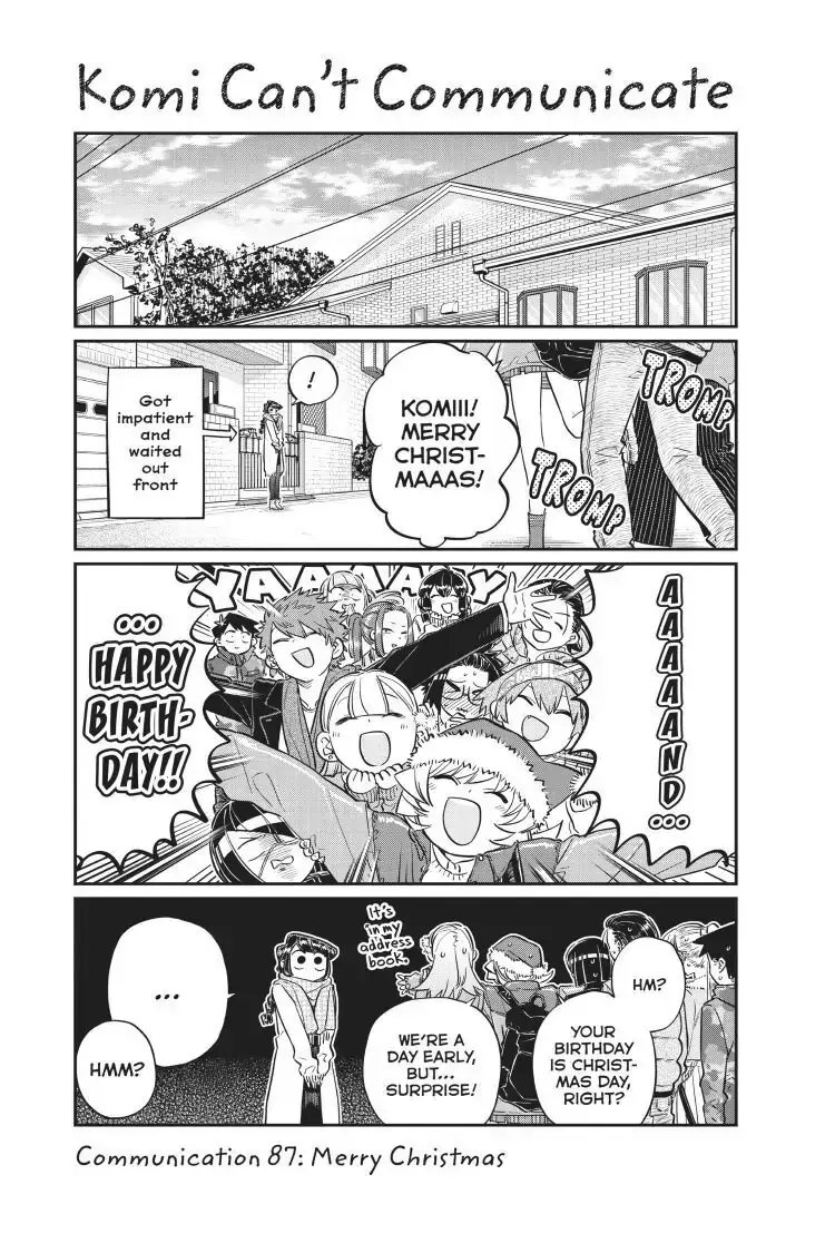 Komi-san wa Komyushou Desu - Chapter 87 - Page 1