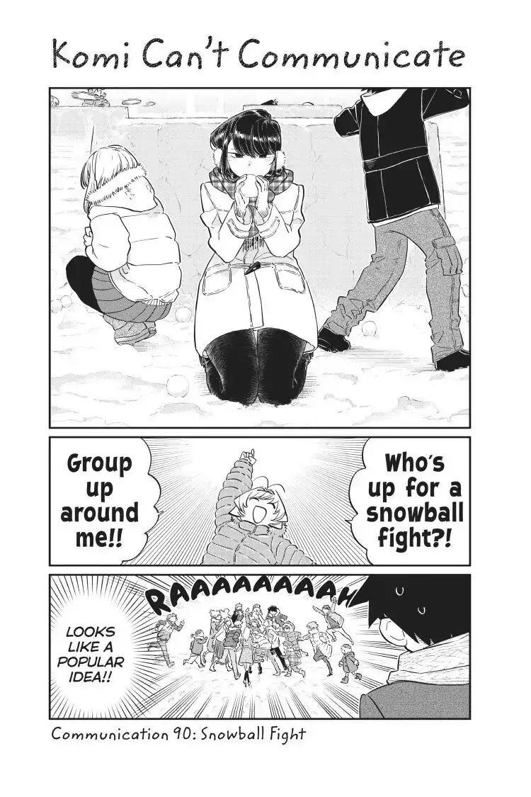 Komi-san wa Komyushou Desu - Chapter 90 - Page 1