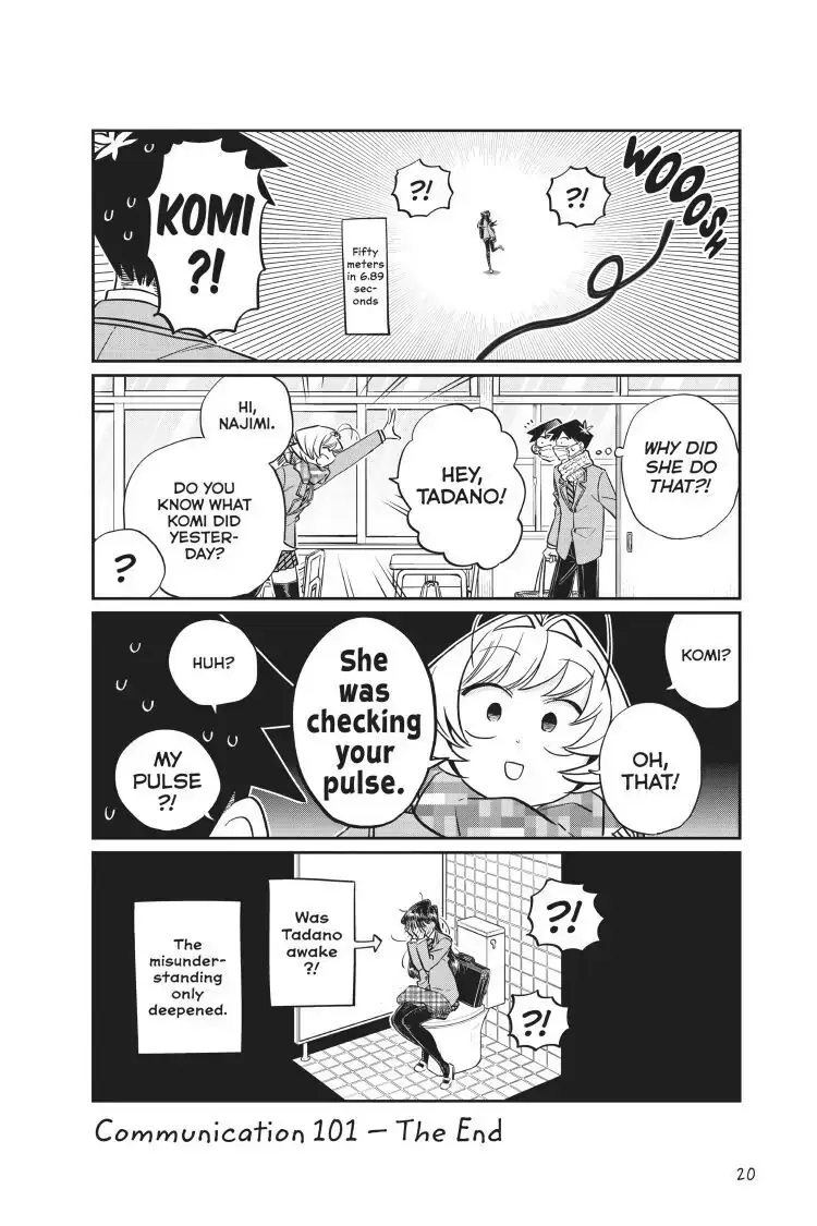 Komi-san wa Komyushou Desu - Chapter 101 - Page 9