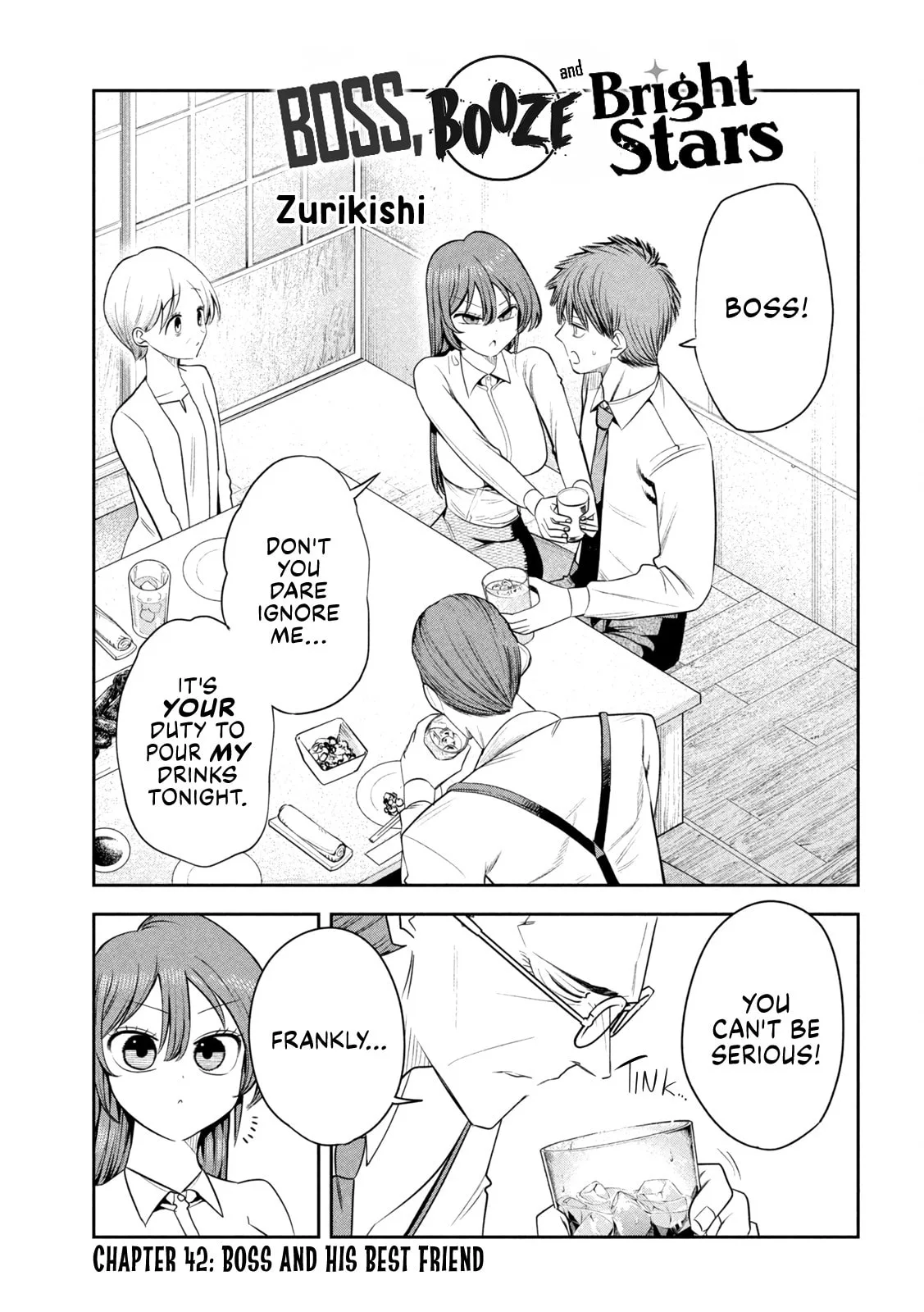 Boss, Booze, and Bright Stars - Chapter 42 - Page 1