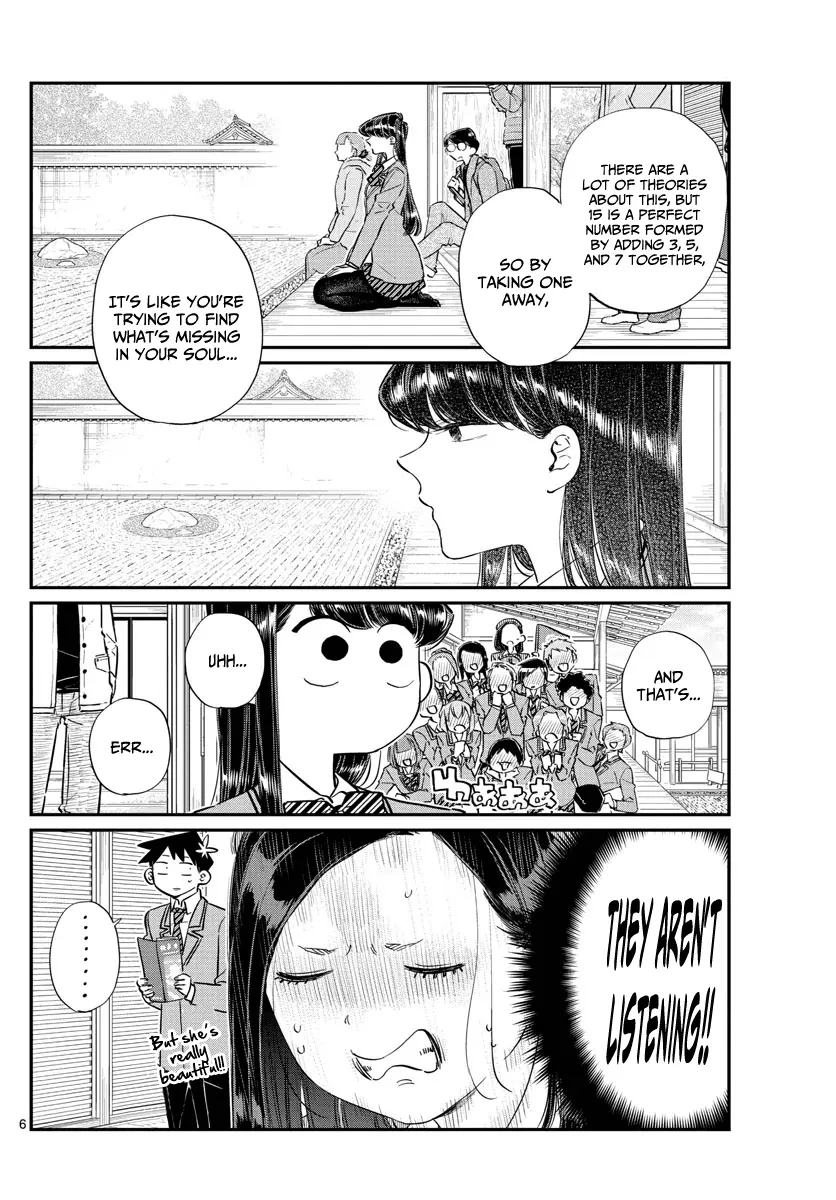 Komi-san wa Komyushou Desu - Chapter 105 - Page 6