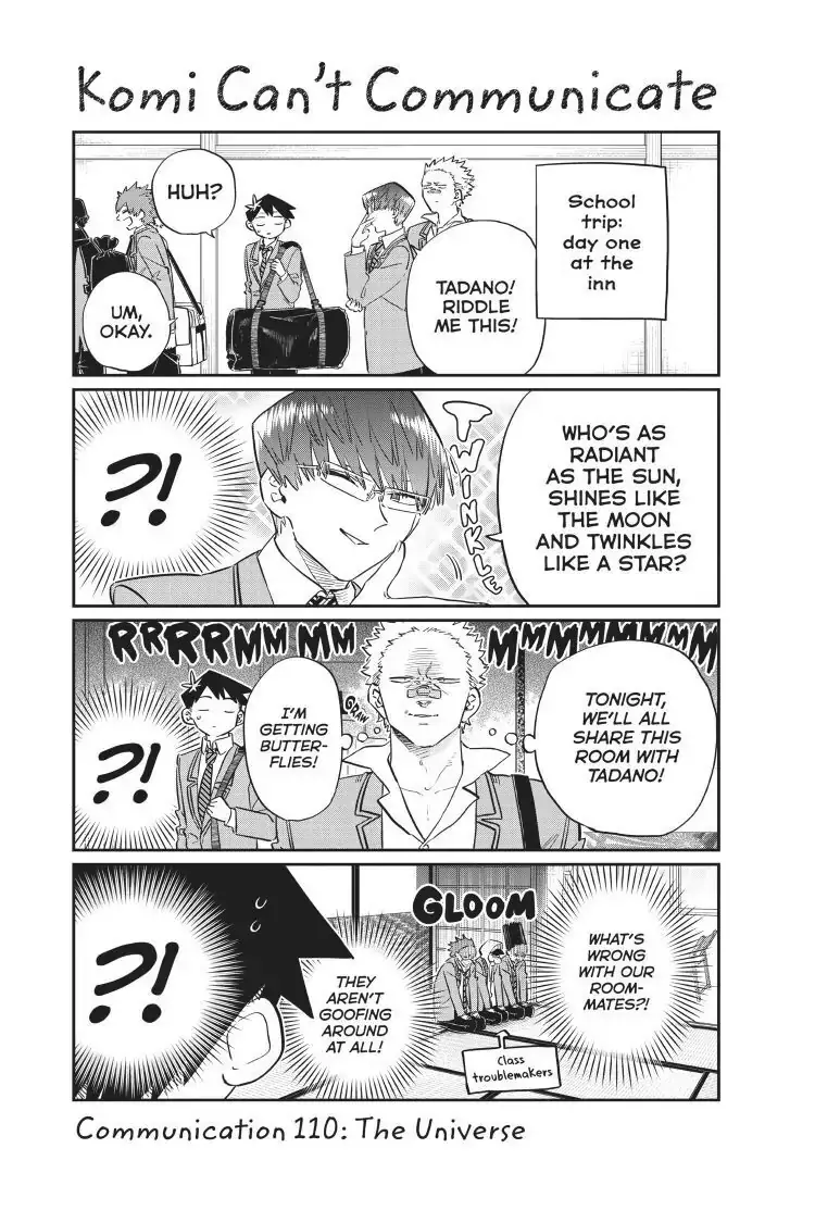 Komi-san wa Komyushou Desu - Chapter 110 - Page 1