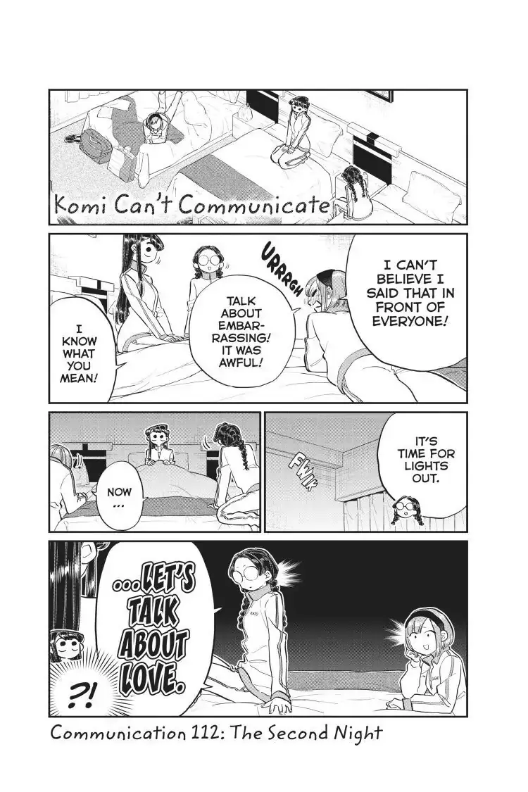 Komi-san wa Komyushou Desu - Chapter 112 - Page 1
