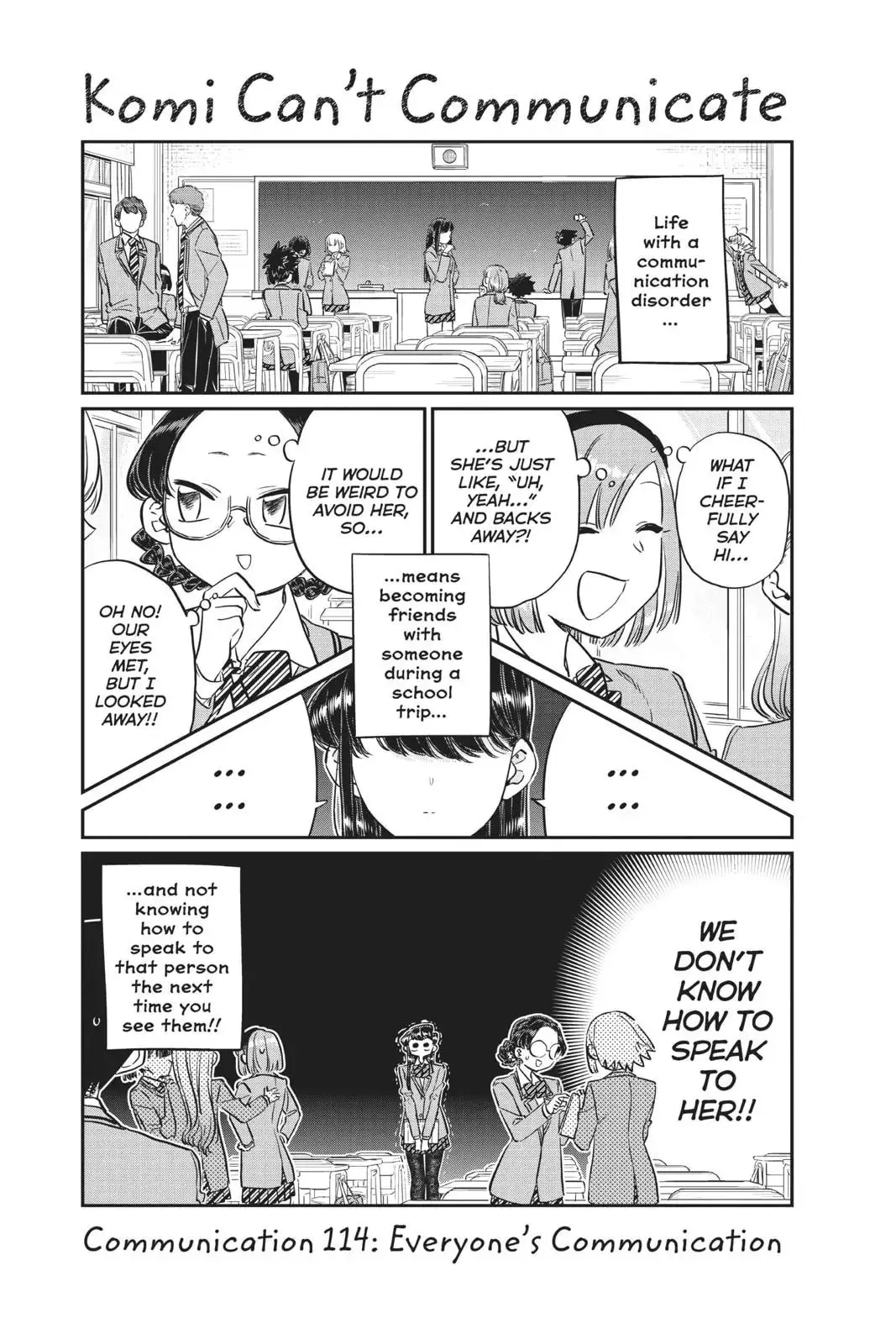 Komi-san wa Komyushou Desu - Chapter 114 - Page 4