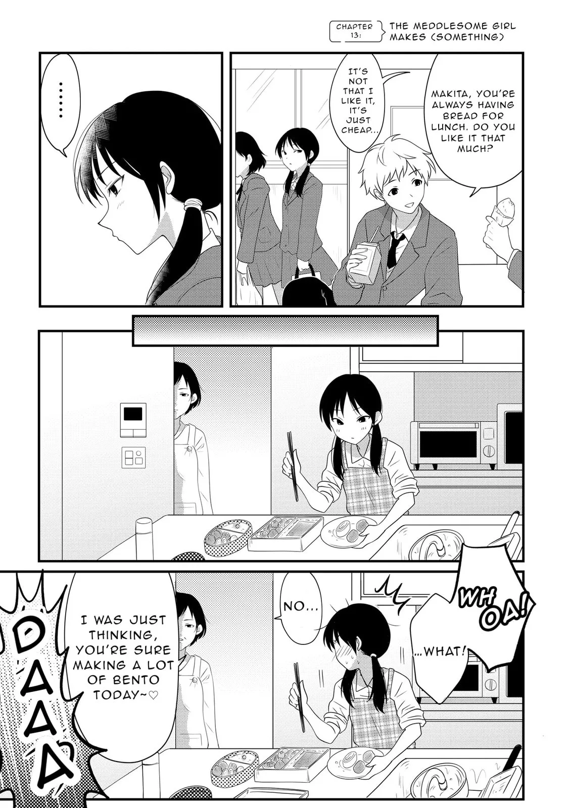 Osekkai Joshi, Koi o Suru - Chapter 13 - Page 1