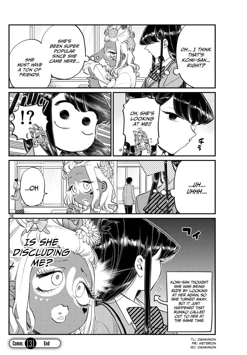Komi-san wa Komyushou Desu - Chapter 131 - Page 5