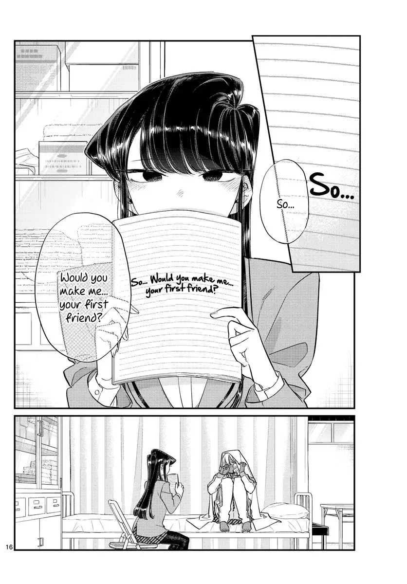 Komi-san wa Komyushou Desu - Chapter 132 - Page 16