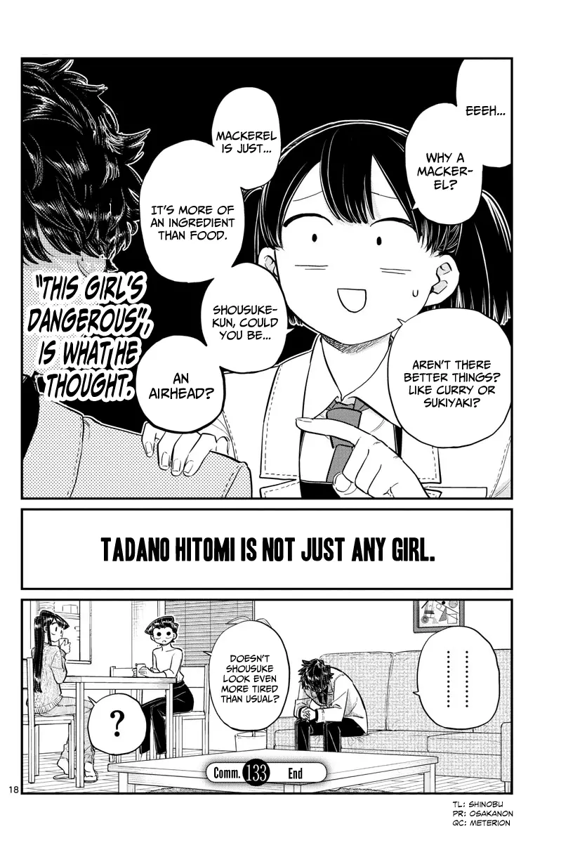 Komi-san wa Komyushou Desu - Chapter 133 - Page 18
