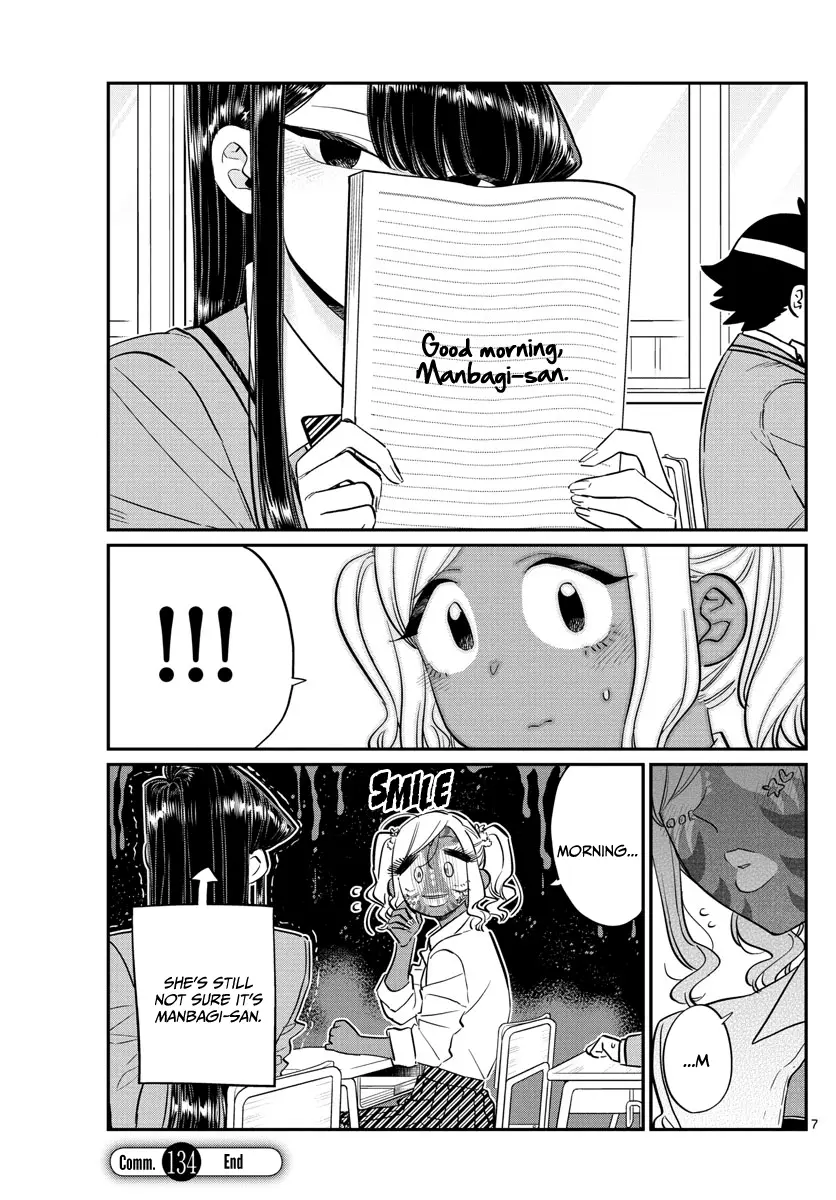 Komi-san wa Komyushou Desu - Chapter 134 - Page 7