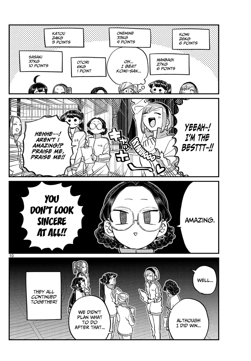 Komi-san wa Komyushou Desu - Chapter 137 - Page 10