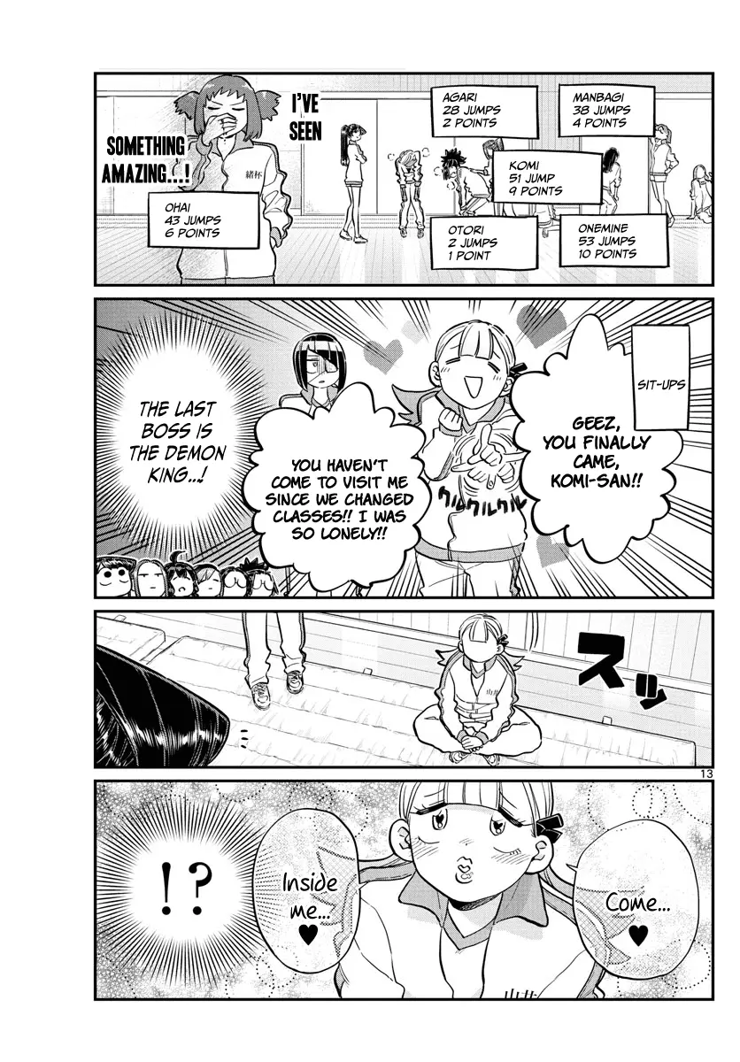 Komi-san wa Komyushou Desu - Chapter 137 - Page 13