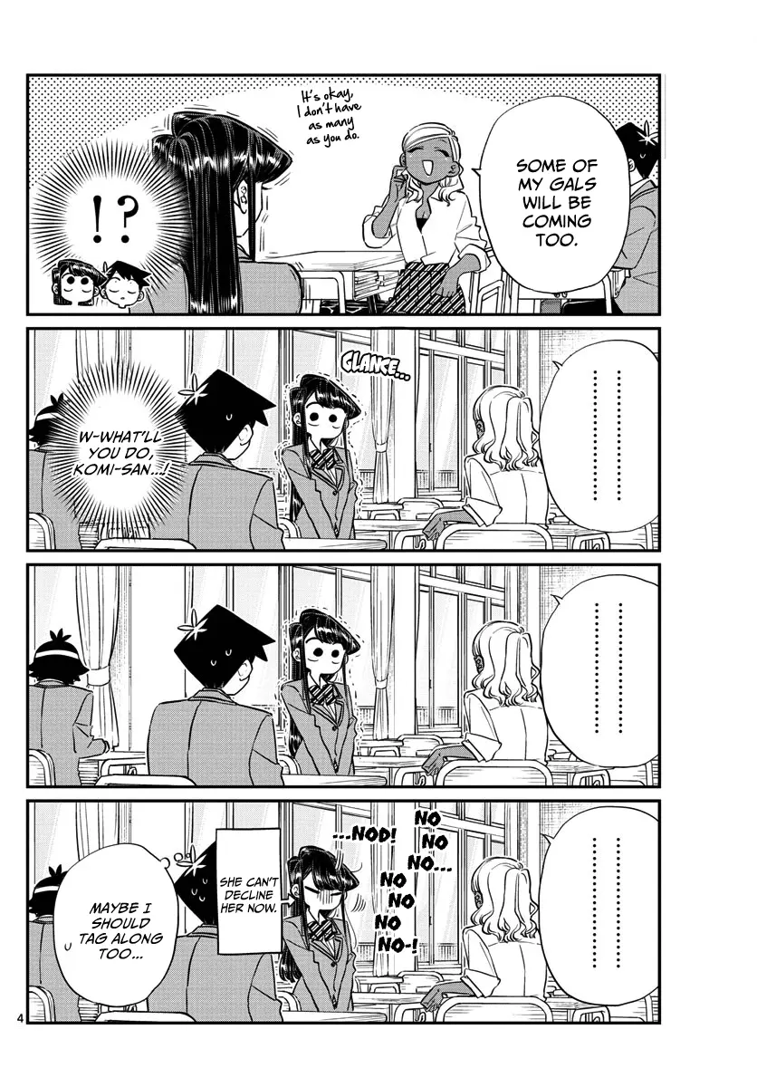 Komi-san wa Komyushou Desu - Chapter 140 - Page 4