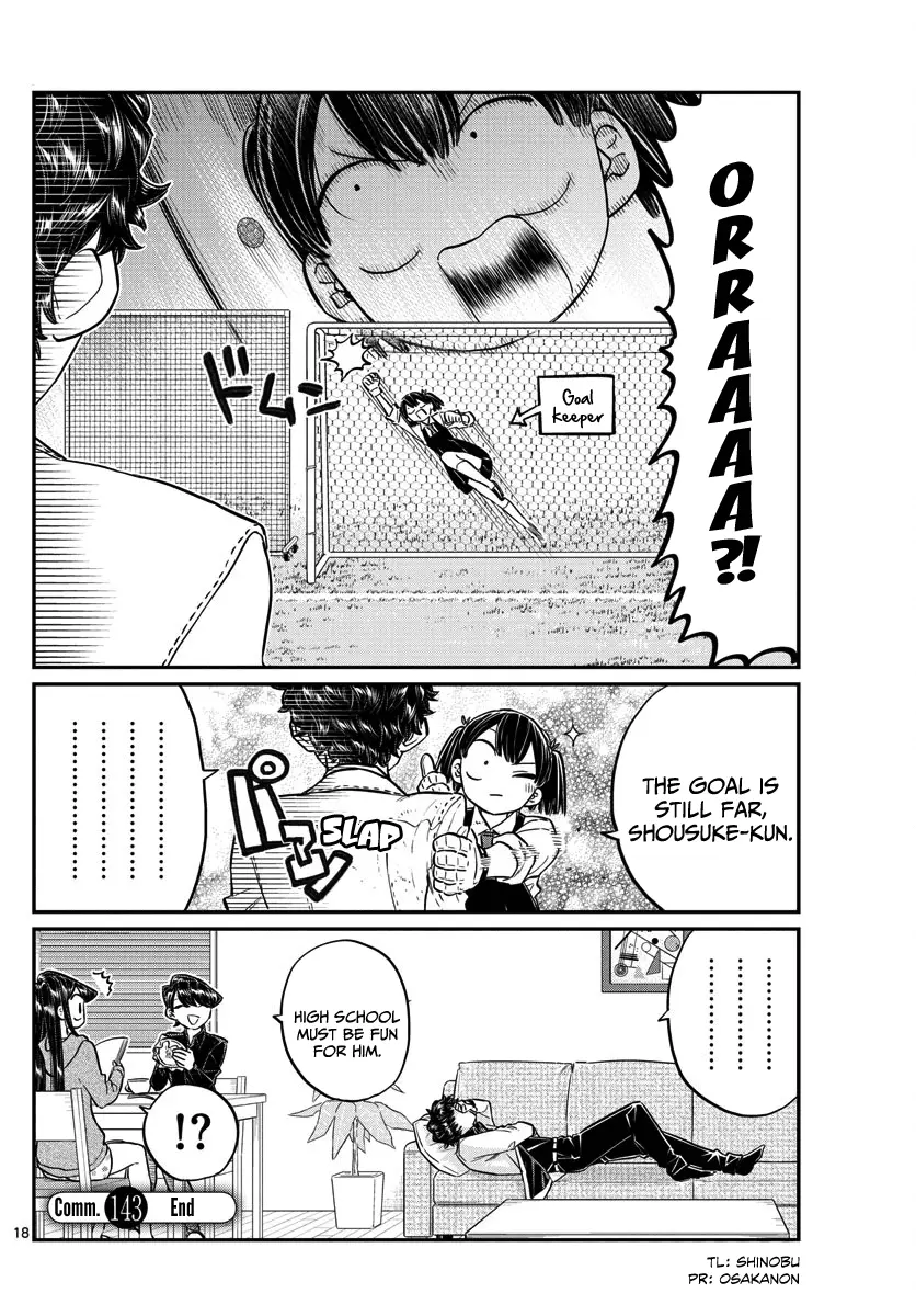 Komi-san wa Komyushou Desu - Chapter 143.5 - Page 17
