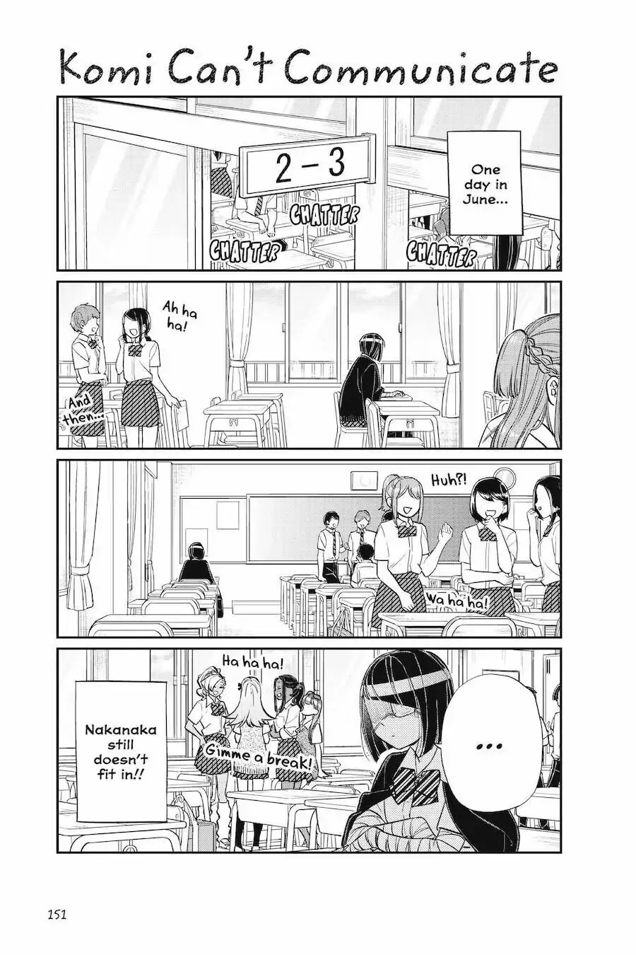 Komi-san wa Komyushou Desu - Chapter 154 - Page 1