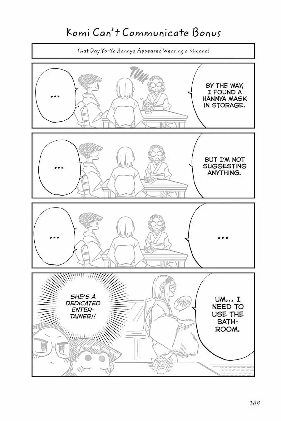Komi-san wa Komyushou Desu - Chapter 157.5 - Page 1