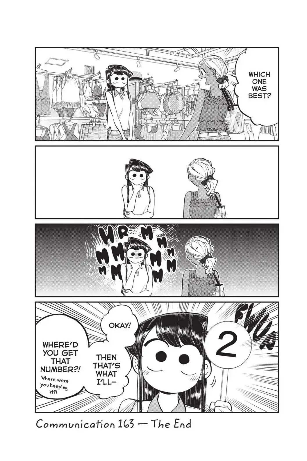 Komi-san wa Komyushou Desu - Chapter 163 - Page 3