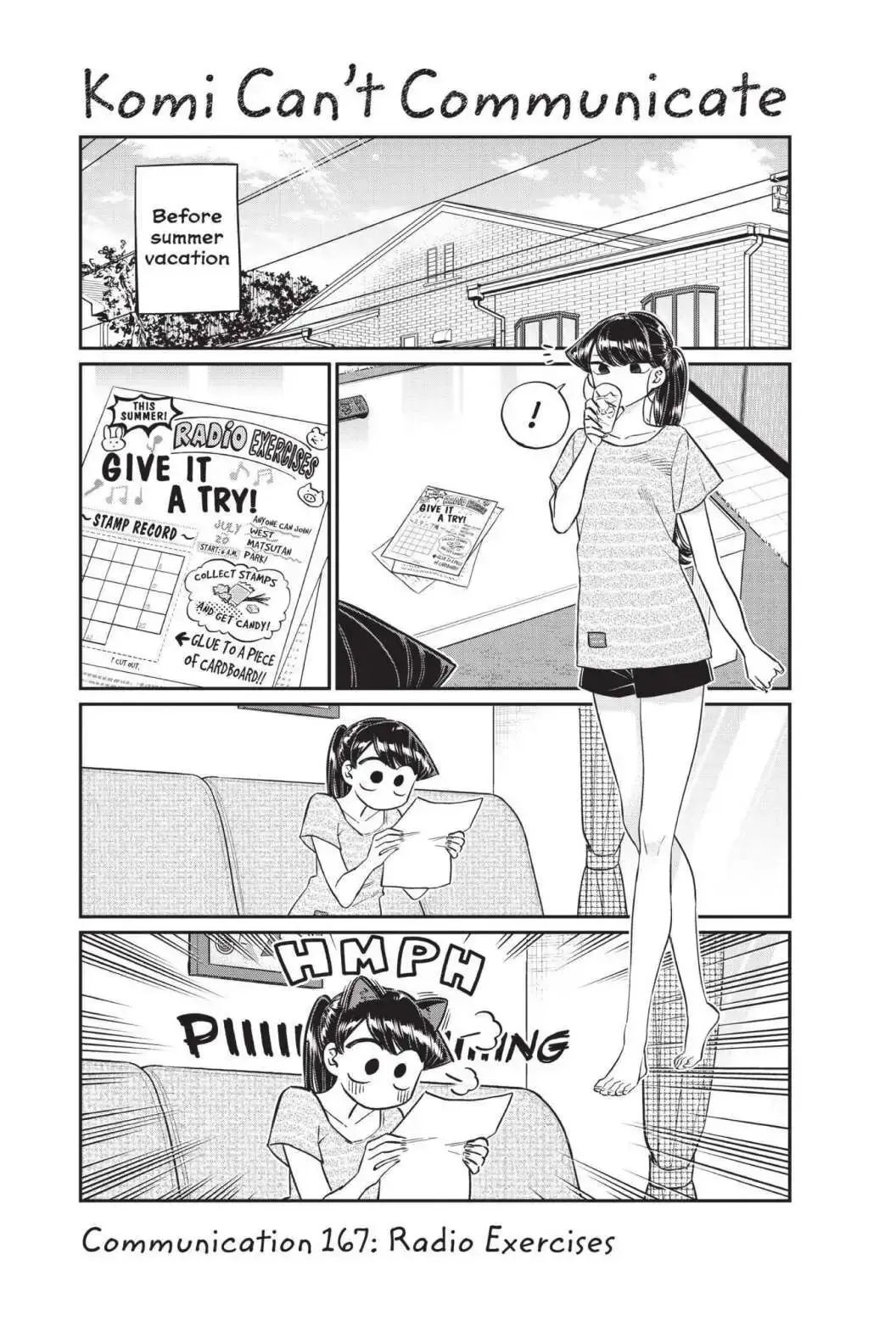 Komi-san wa Komyushou Desu - Chapter 167 - Page 1
