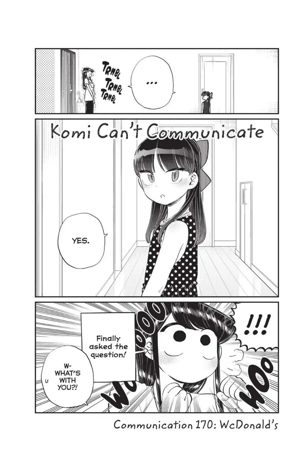 Komi-san wa Komyushou Desu - Chapter 170 - Page 2