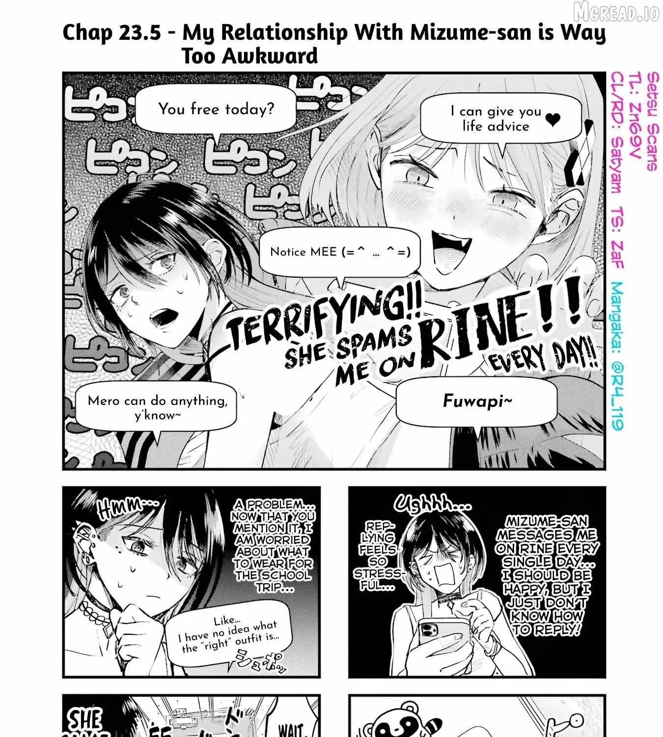 Haitatsusaki no Onee-san ga Kowa Sugiru - Chapter 23.5 - Page 1