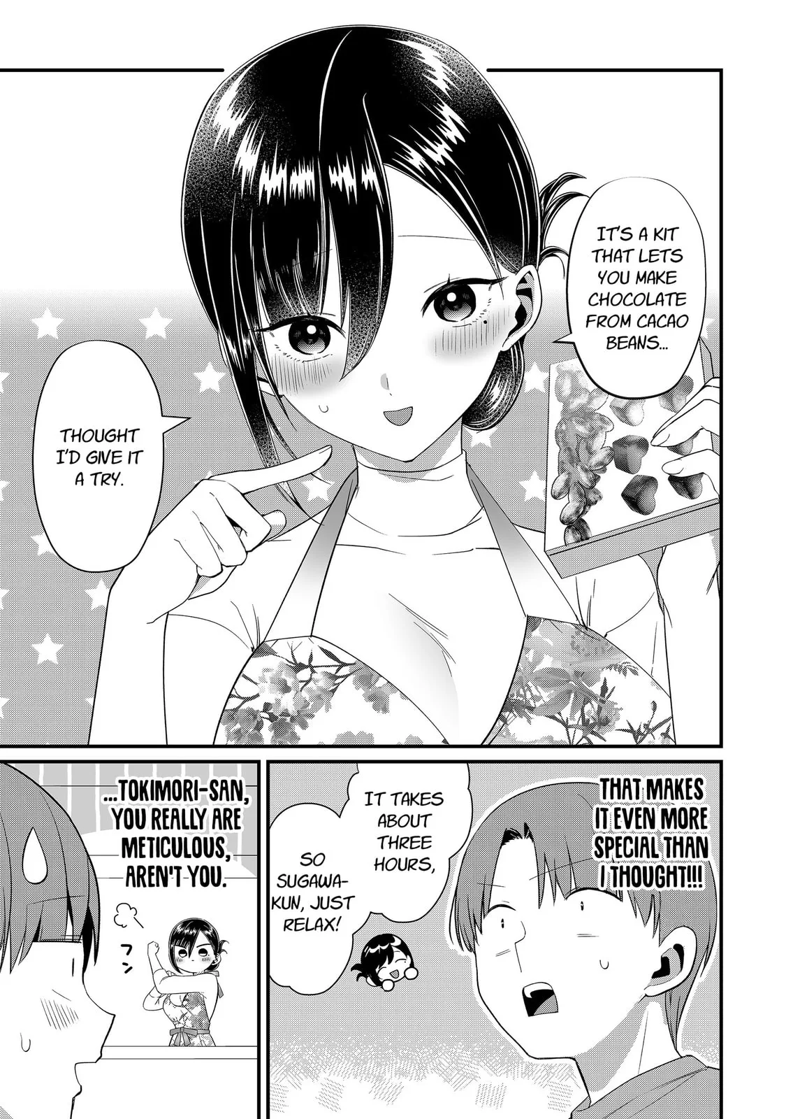 Tokimori-san Is Completely Defenseless!! - Chapter 83 - Page 3