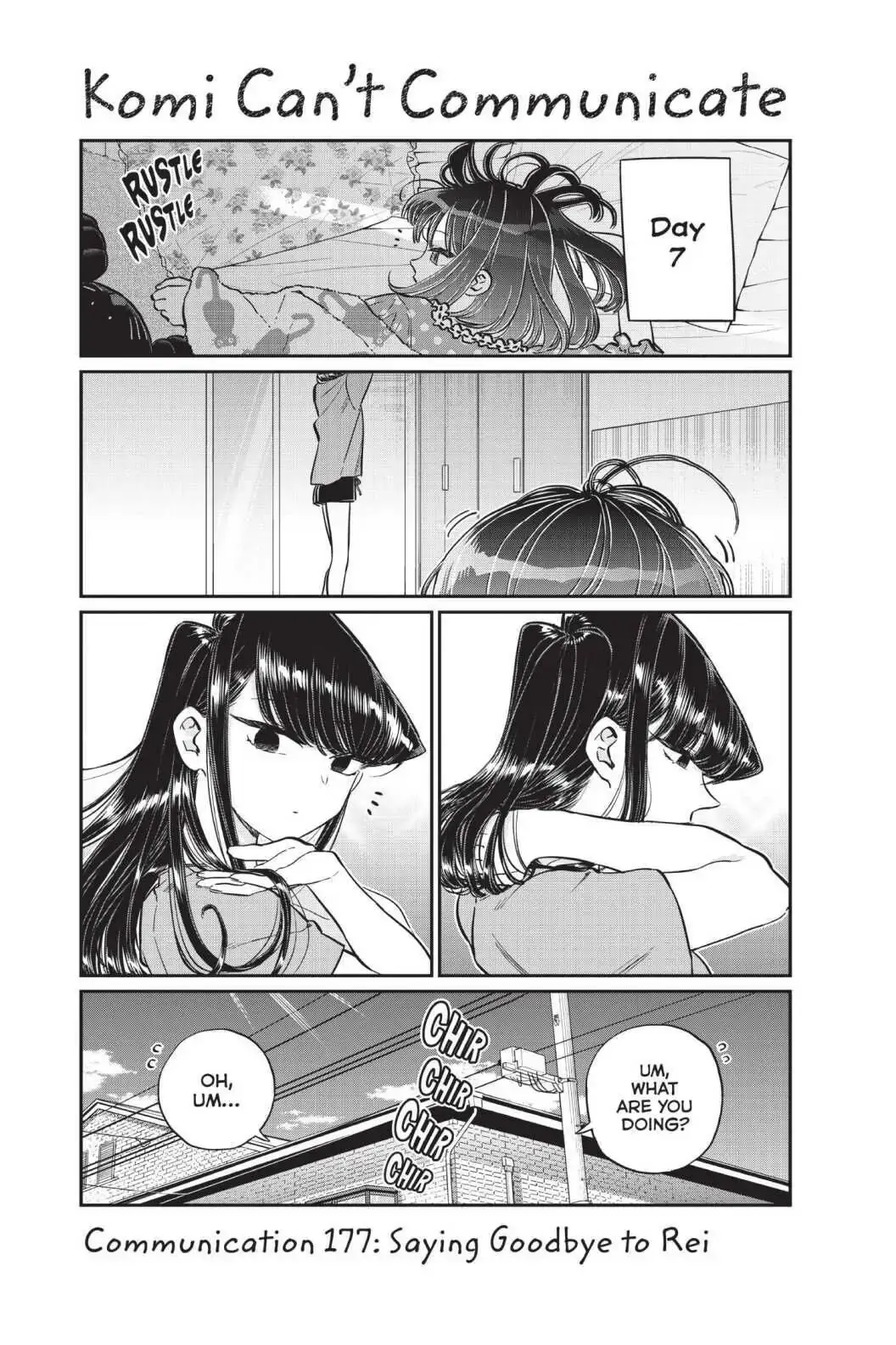 Komi-san wa Komyushou Desu - Chapter 177 - Page 1
