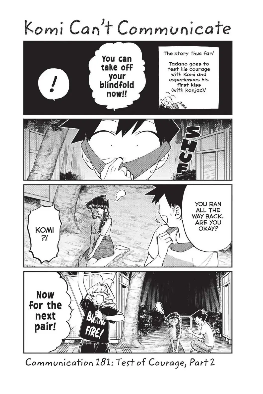Komi-san wa Komyushou Desu - Chapter 181 - Page 1