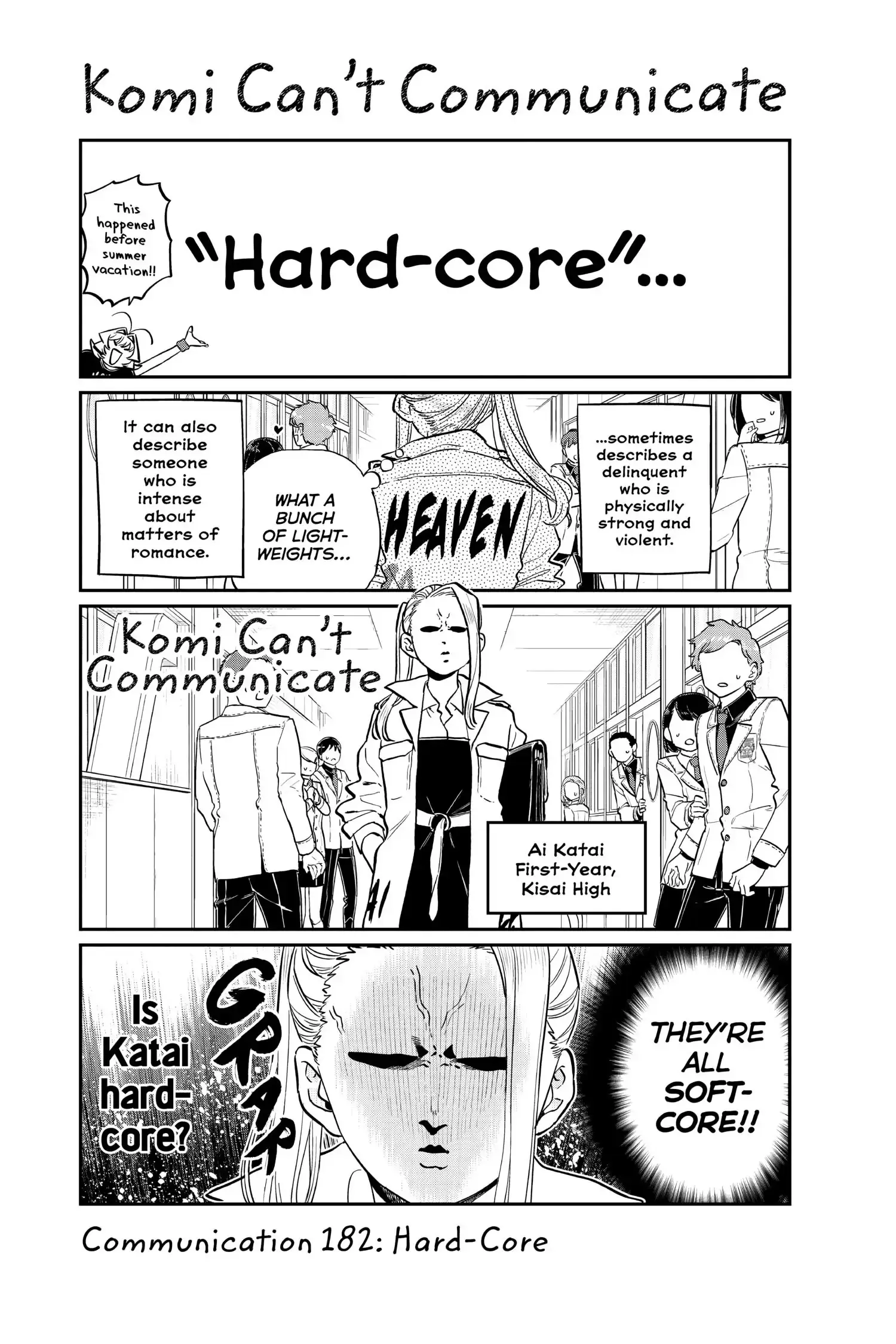 Komi-san wa Komyushou Desu - Chapter 182 - Page 4