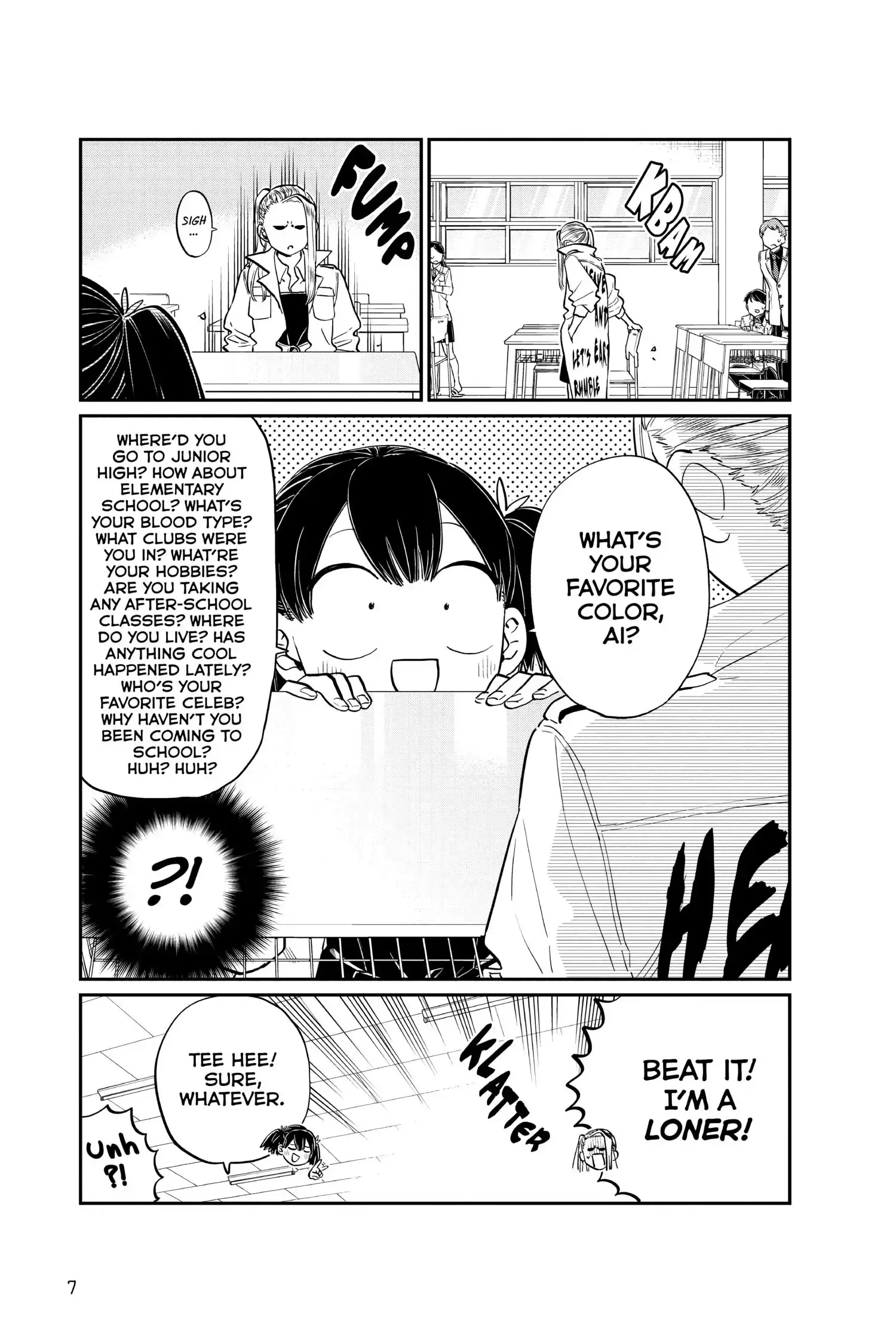 Komi-san wa Komyushou Desu - Chapter 182 - Page 8