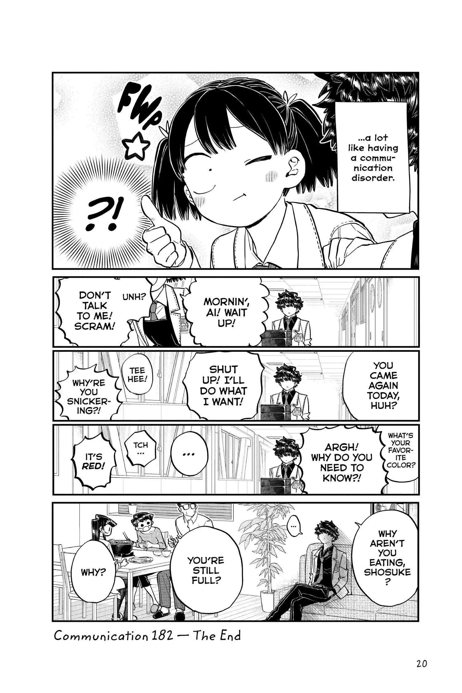 Komi-san wa Komyushou Desu - Chapter 182 - Page 21