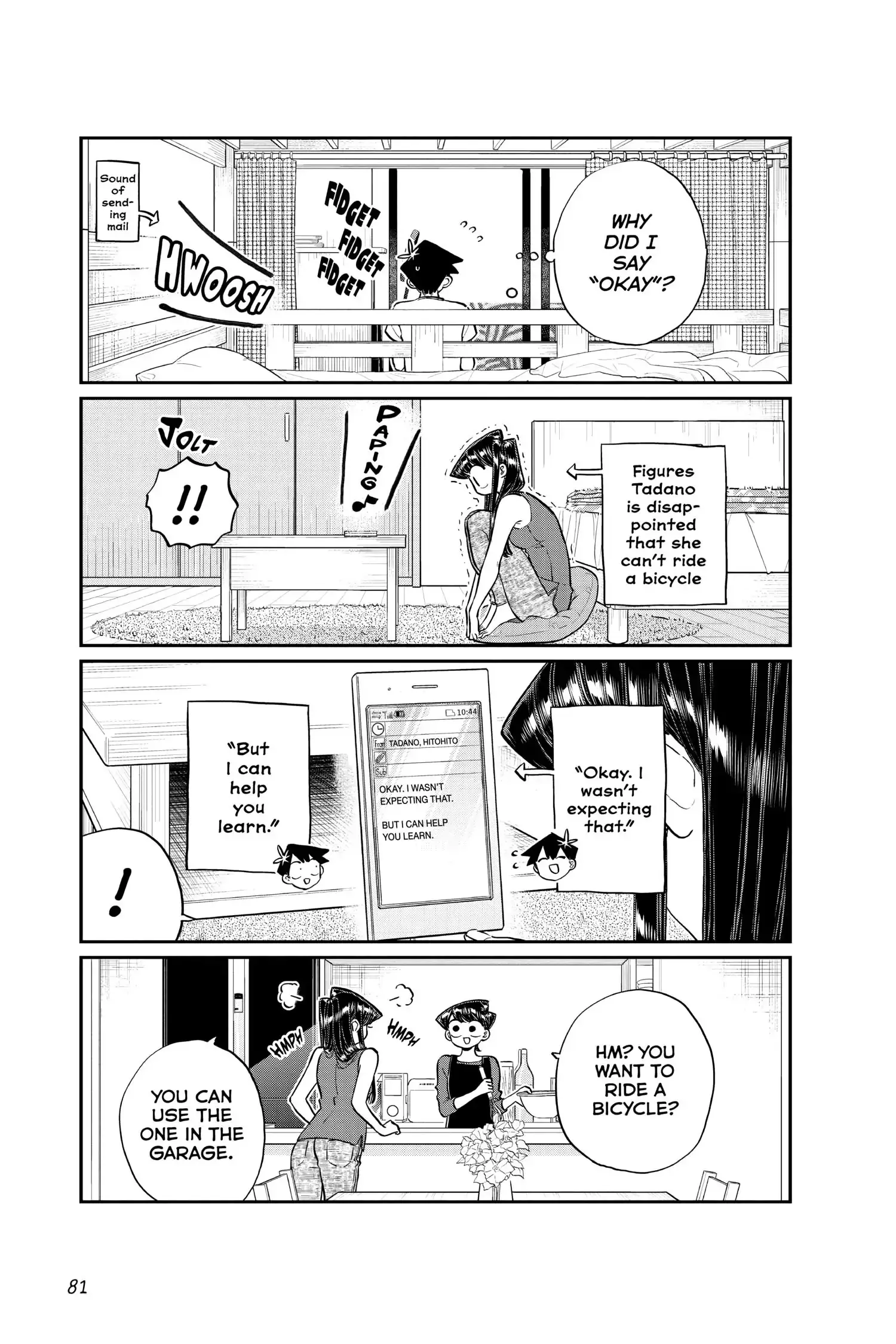 Komi-san wa Komyushou Desu - Chapter 187 - Page 5