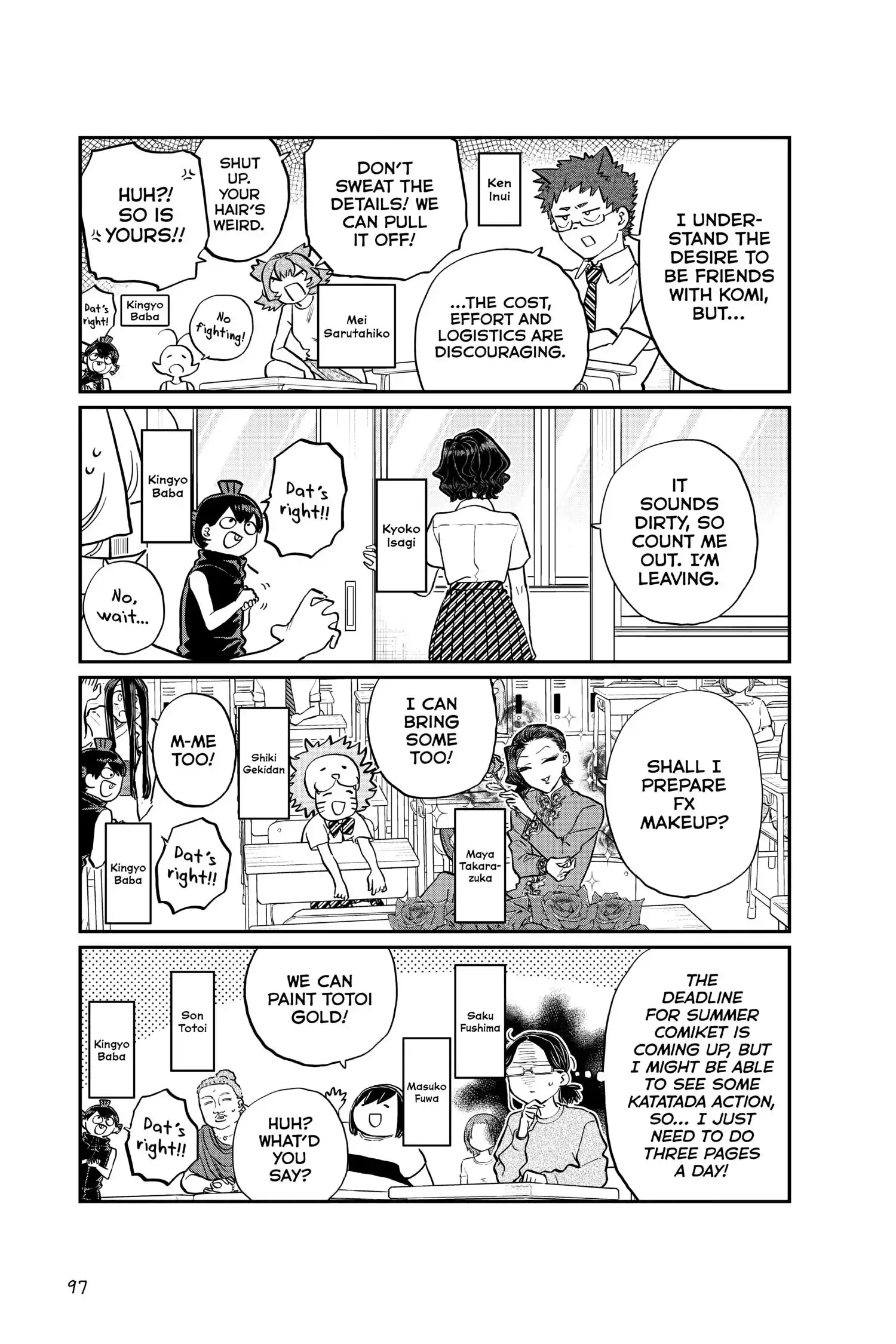 Komi-san wa Komyushou Desu - Chapter 188 - Page 3
