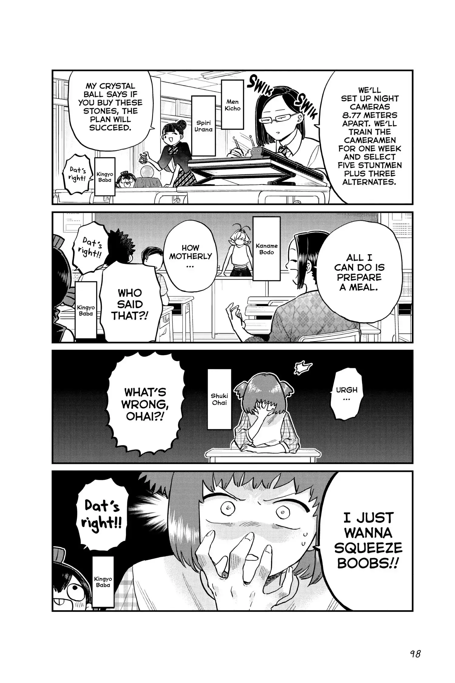 Komi-san wa Komyushou Desu - Chapter 188 - Page 4