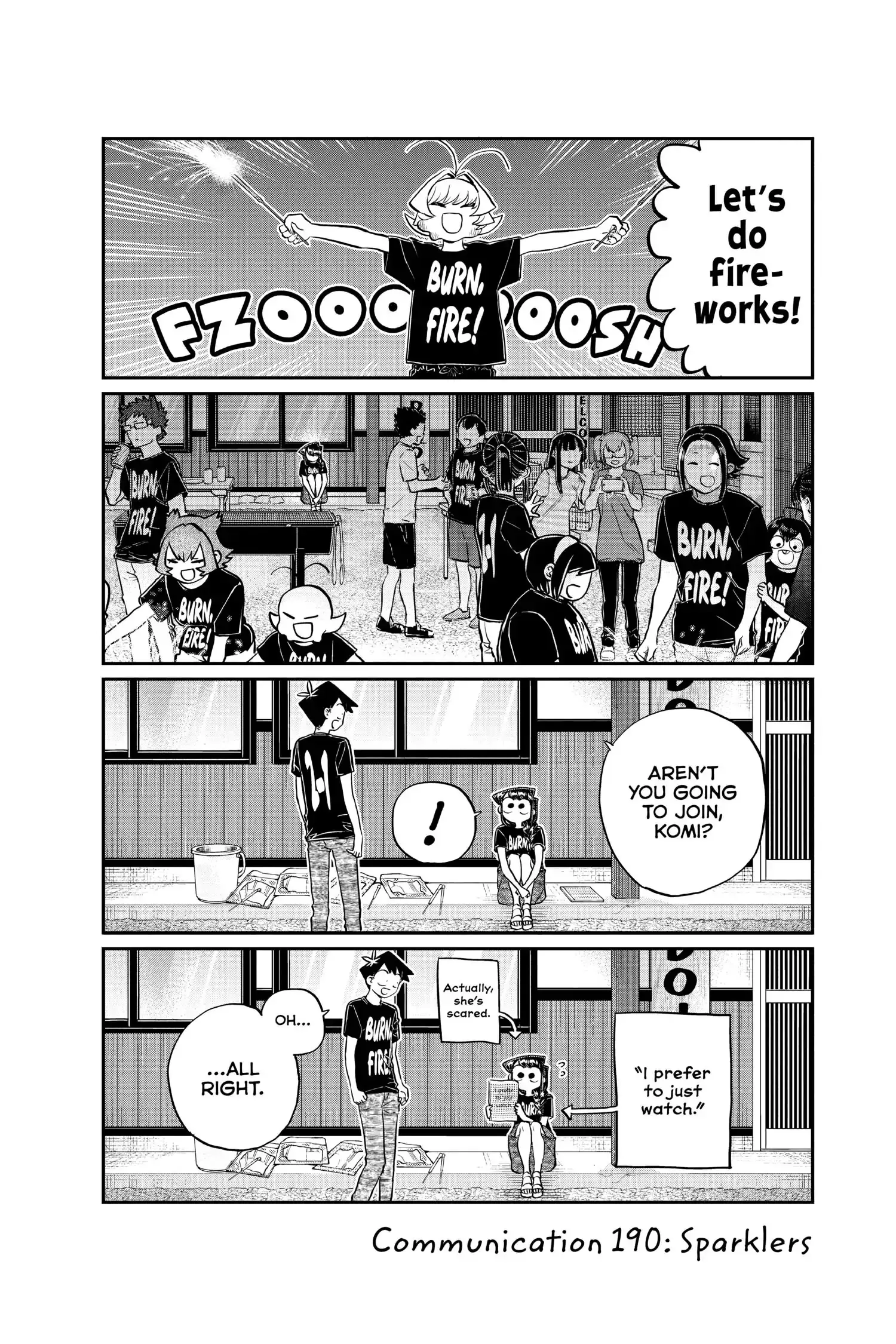 Komi-san wa Komyushou Desu - Chapter 190 - Page 1