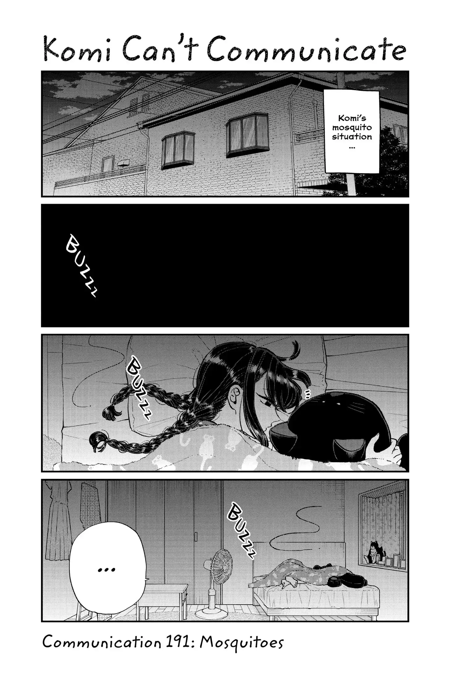 Komi-san wa Komyushou Desu - Chapter 191 - Page 1