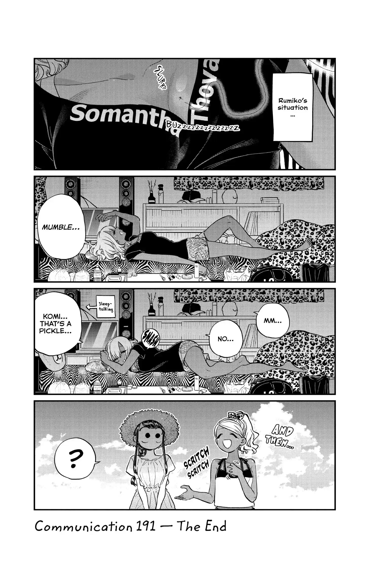 Komi-san wa Komyushou Desu - Chapter 191 - Page 9