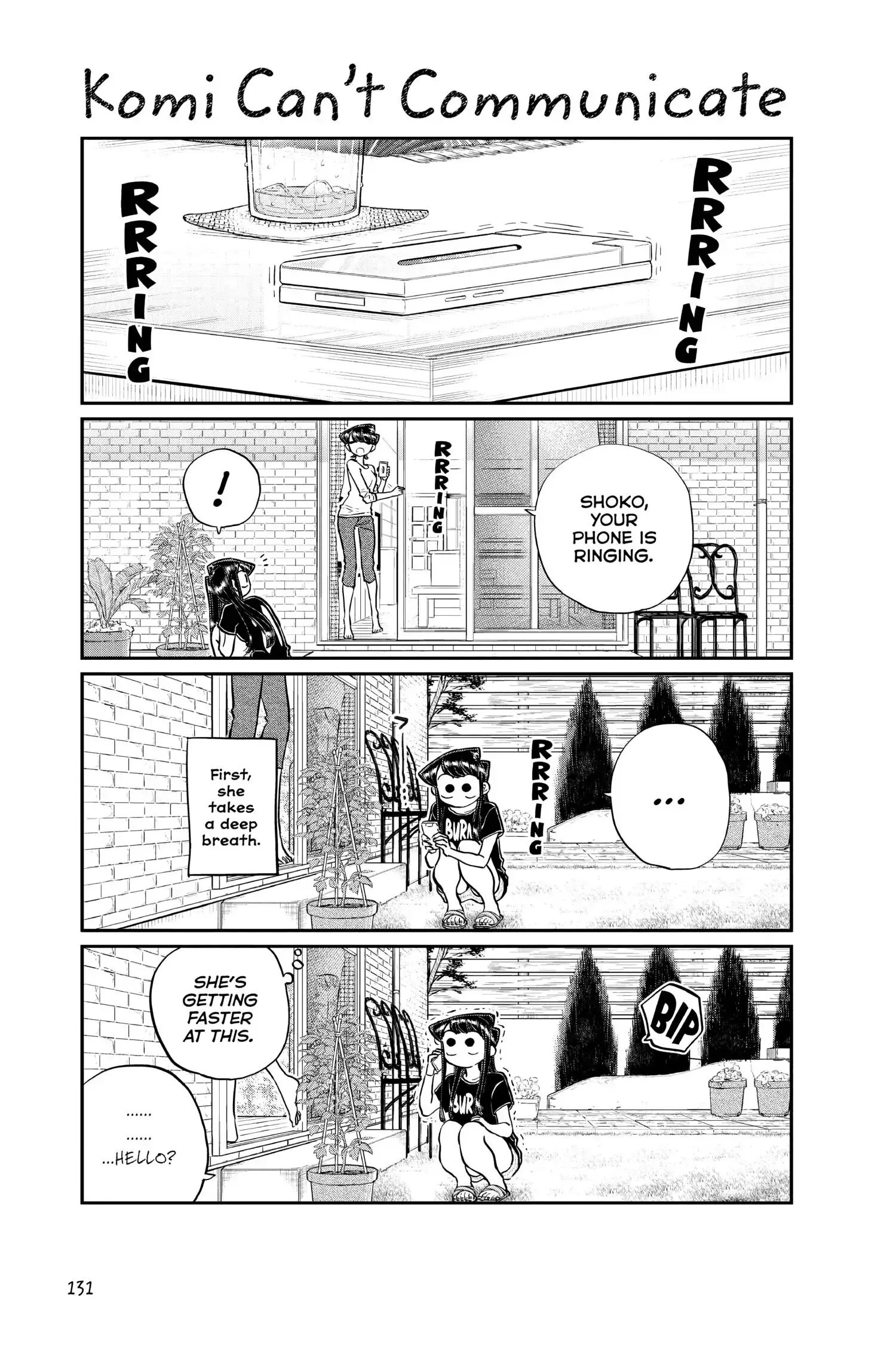 Komi-san wa Komyushou Desu - Chapter 193 - Page 1