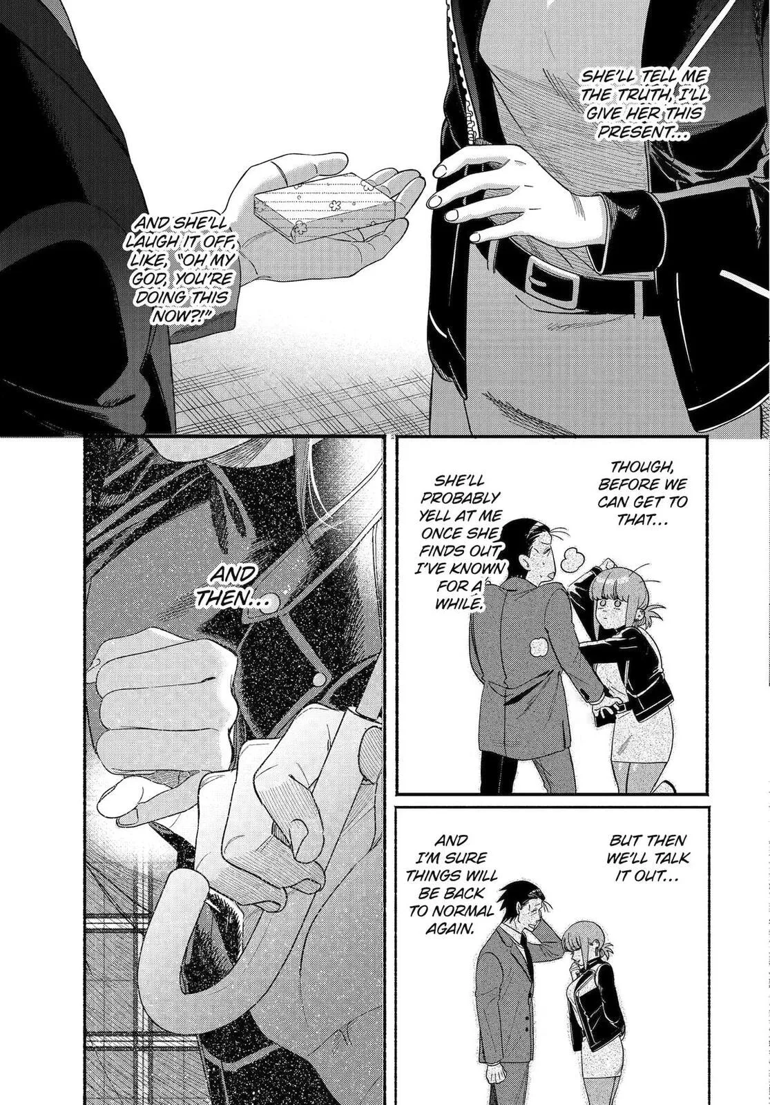 Super no Ura de Yani Suu Futari - Chapter 60 - Page 11