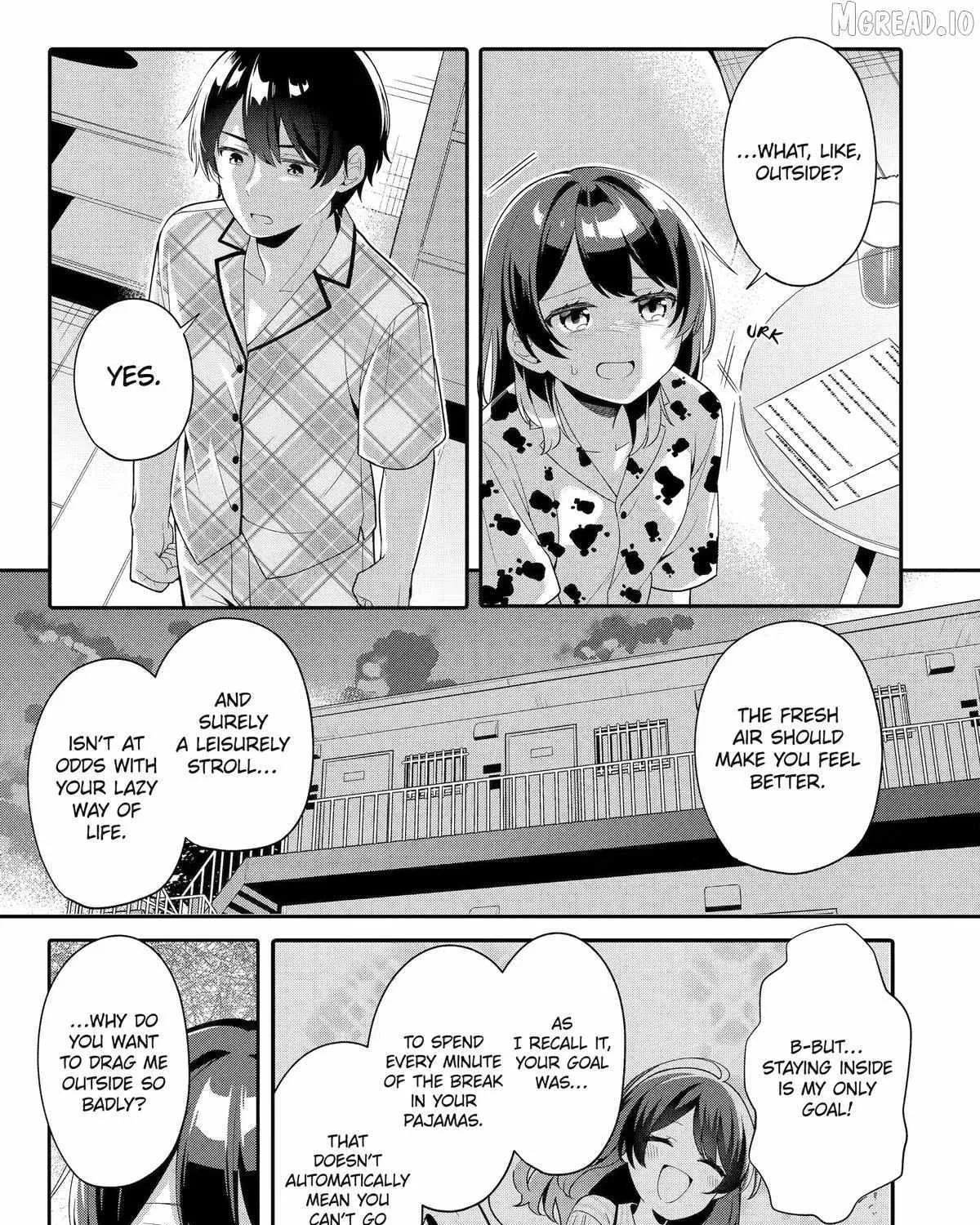 Alone in a Room With a Beautiful Girl in Defenseless Cute Pajamas - Chapter 7 - Page 57