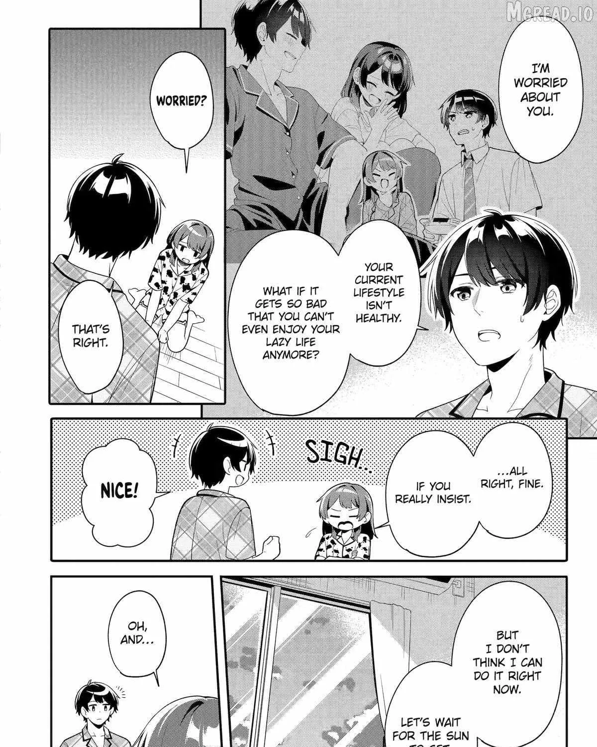 Alone in a Room With a Beautiful Girl in Defenseless Cute Pajamas - Chapter 7 - Page 59