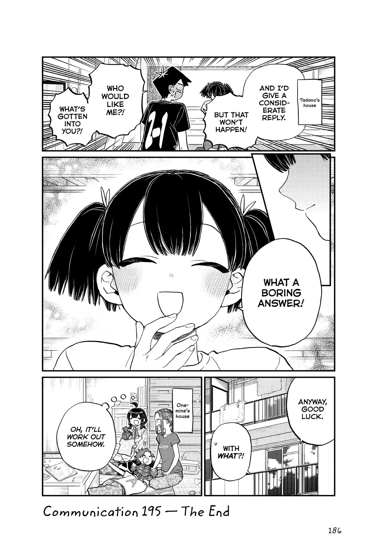 Komi-san wa Komyushou Desu - Chapter 195 - Page 18