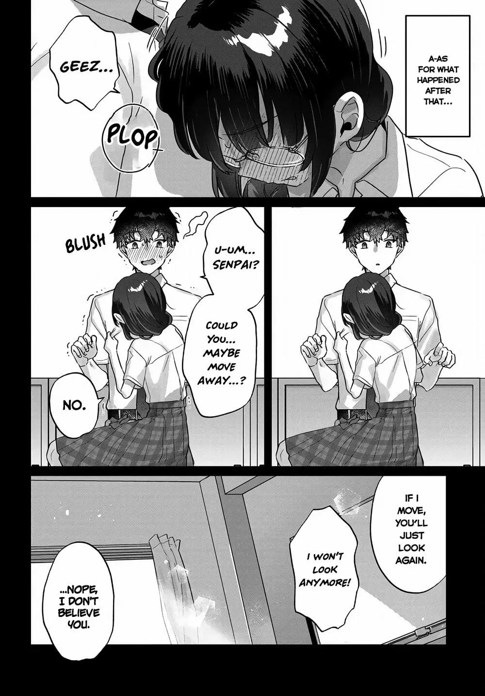 After I Let The Small And Cute Intellectual Senior Of The Literature Club Sit On My Lap, She Started Sitting There Every Day - Chapter 2.2 - Page 14