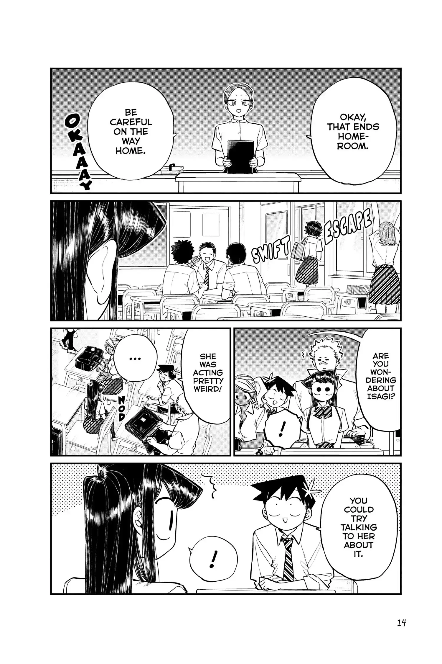 Komi-san wa Komyushou Desu - Chapter 196 - Page 15