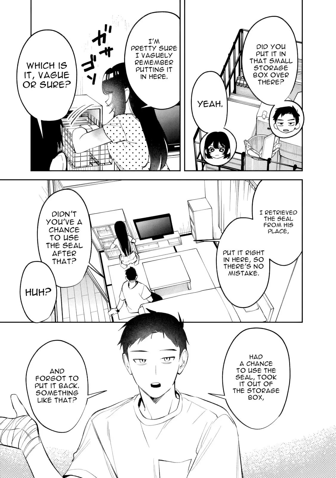 Living together with the queen from my high school days who was arrogant, surprisingly isn't that uncomfortable - Chapter 35 - Page 9