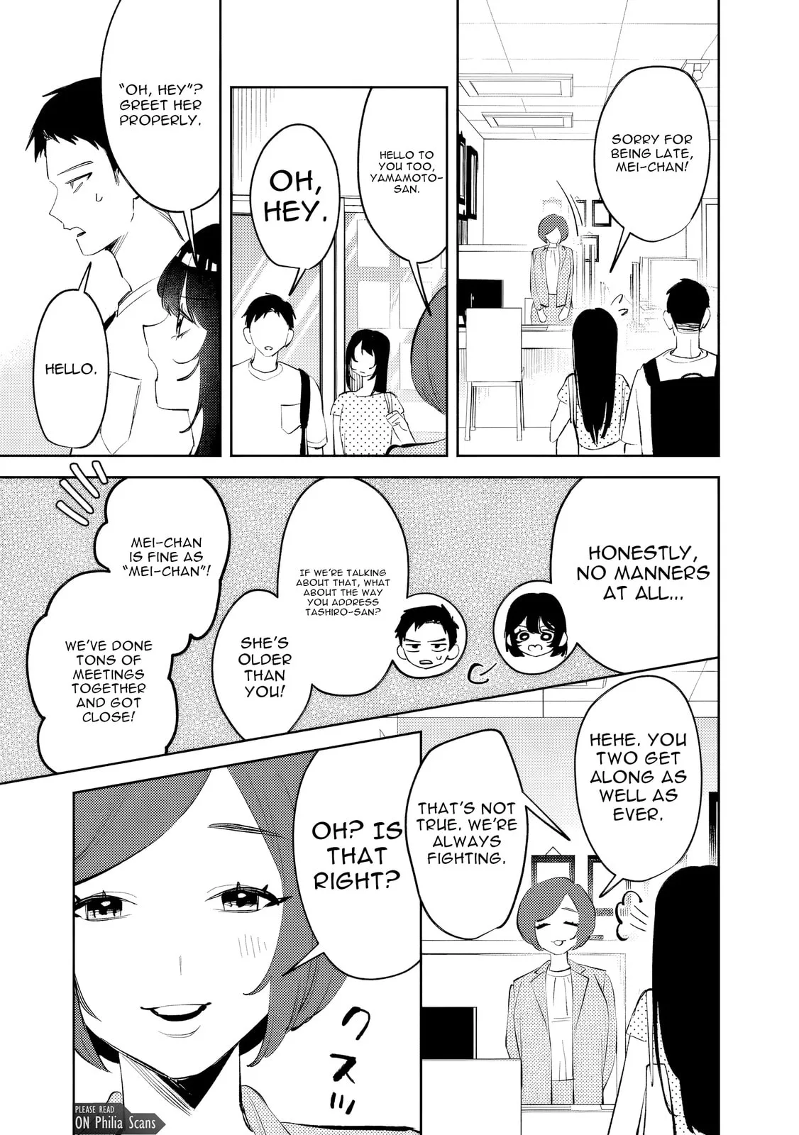 Living together with the queen from my high school days who was arrogant, surprisingly isn't that uncomfortable - Chapter 35 - Page 15