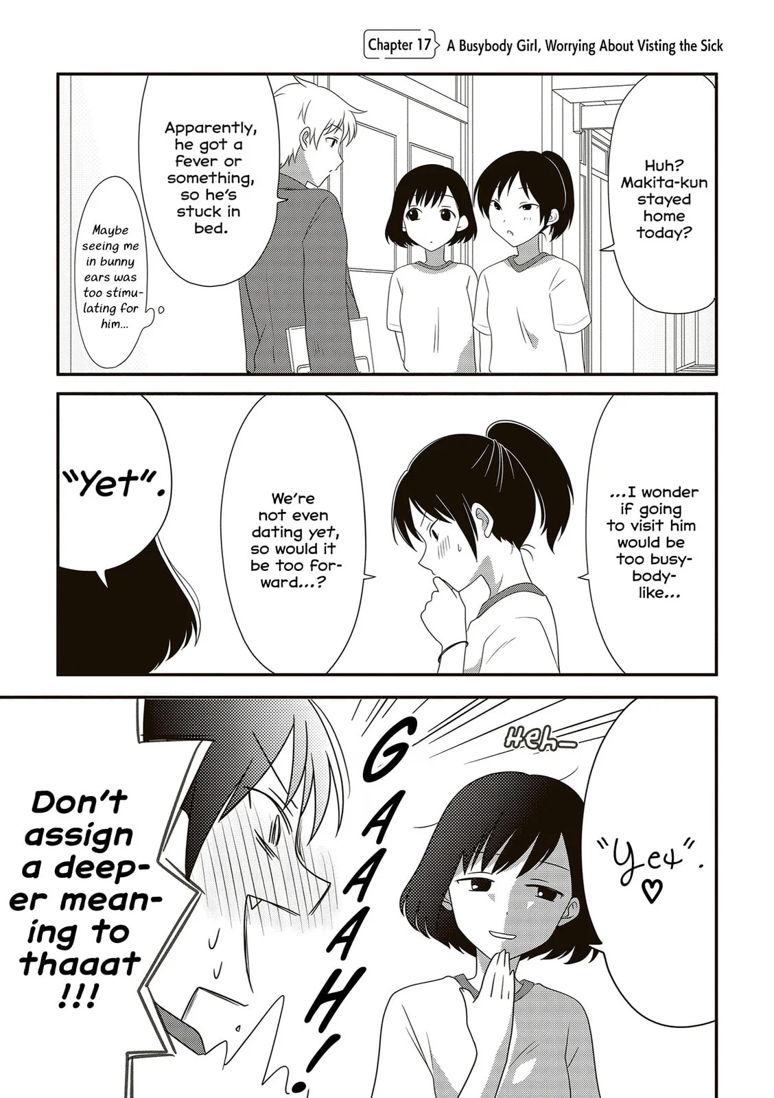 Osekkai Joshi, Koi o Suru - Chapter 17 - Page 1