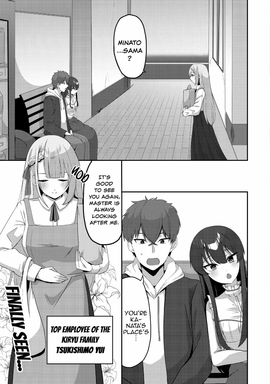 After I Rescued a Cold-Hearted, Black-Haired, Beautiful Girl, She Started Acting Sweet Only When We Were Alone - Chapter 7 - Page 1