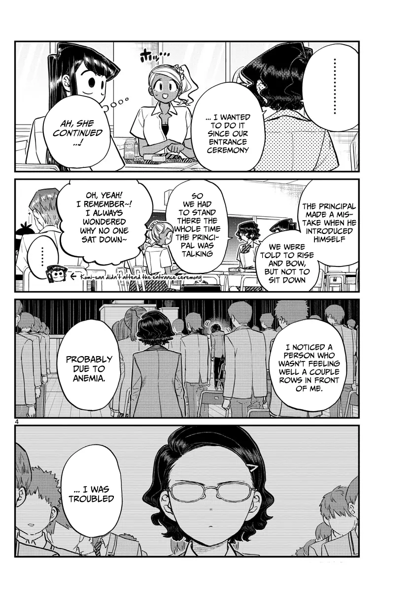 Komi-san wa Komyushou Desu - Chapter 200 - Page 4