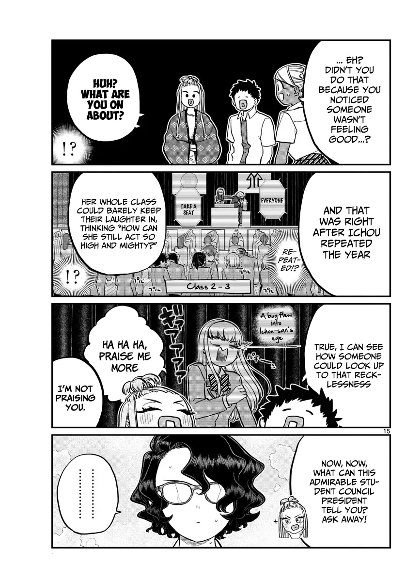 Komi-san wa Komyushou Desu - Chapter 200 - Page 15