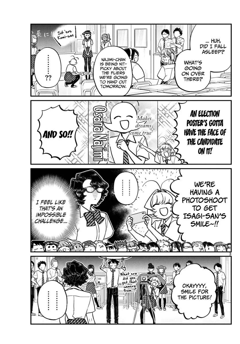 Komi-san wa Komyushou Desu - Chapter 201 - Page 3
