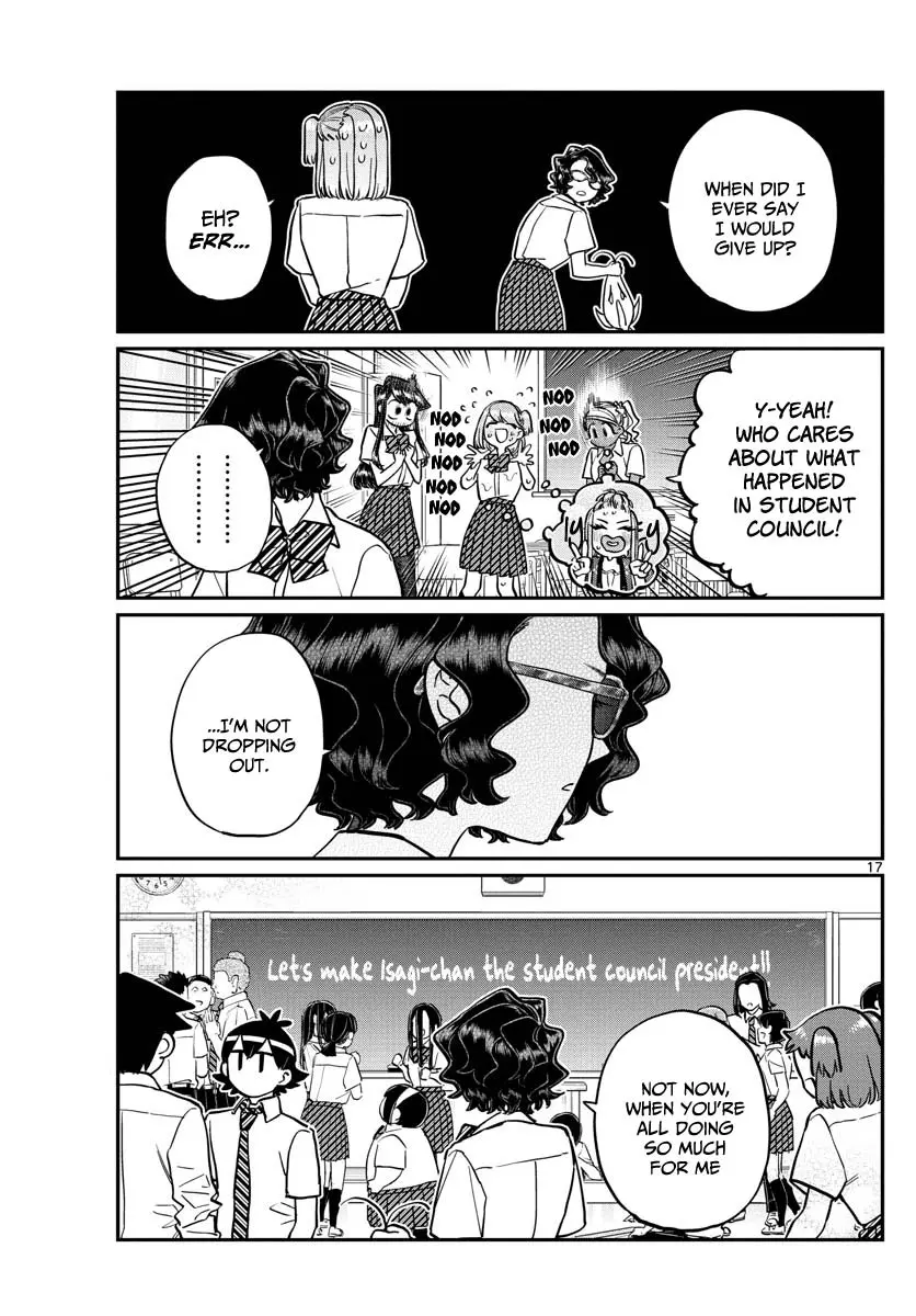 Komi-san wa Komyushou Desu - Chapter 201 - Page 17
